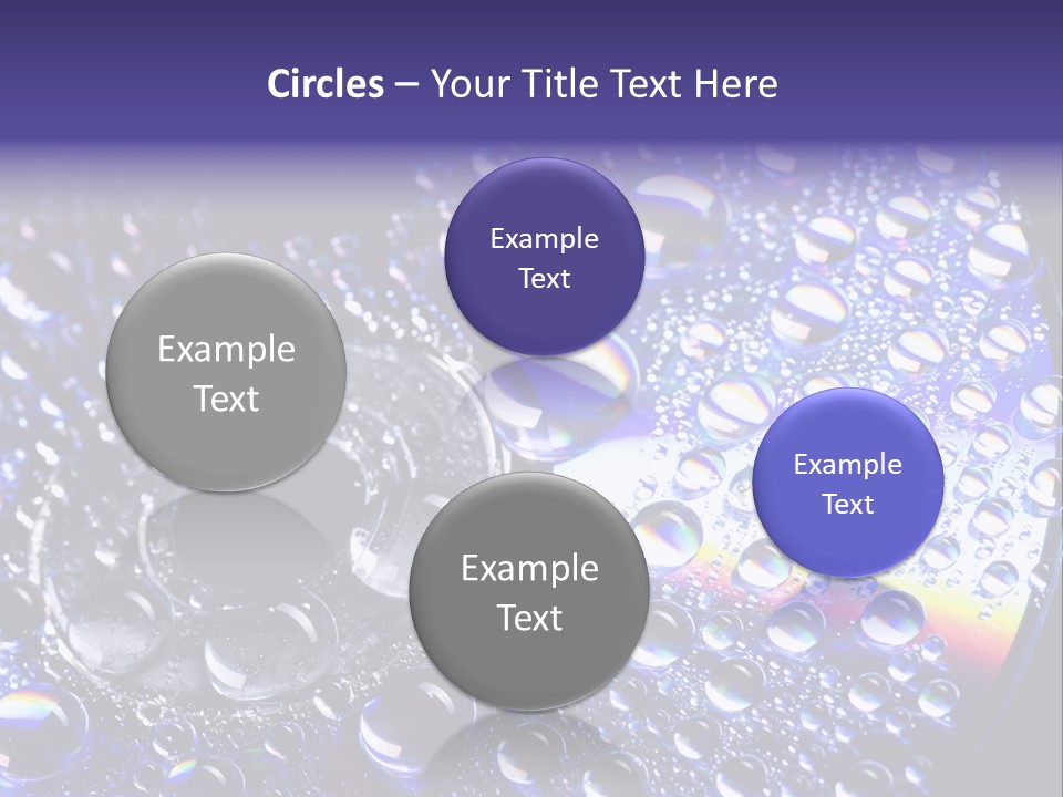 Laser Bright Refraction PowerPoint Template