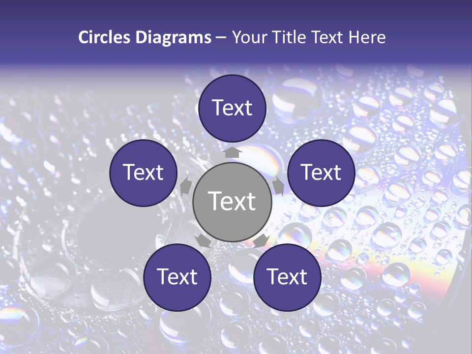 Laser Bright Refraction PowerPoint Template