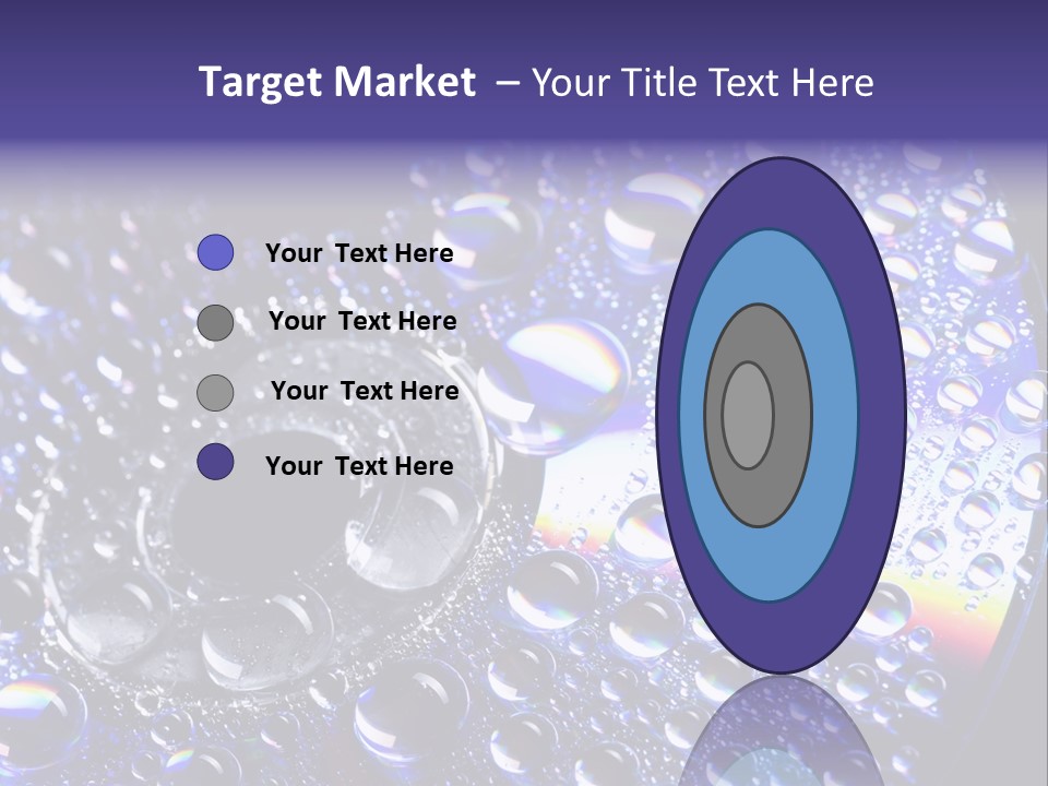 Laser Bright Refraction PowerPoint Template