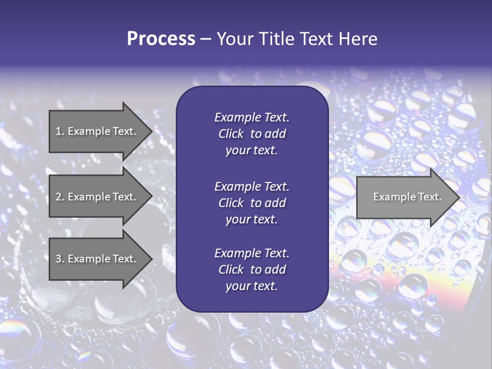 Laser Bright Refraction PowerPoint Template