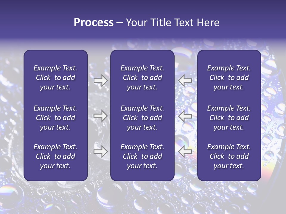 Laser Bright Refraction PowerPoint Template