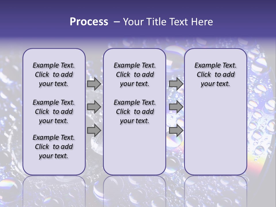 Laser Bright Refraction PowerPoint Template