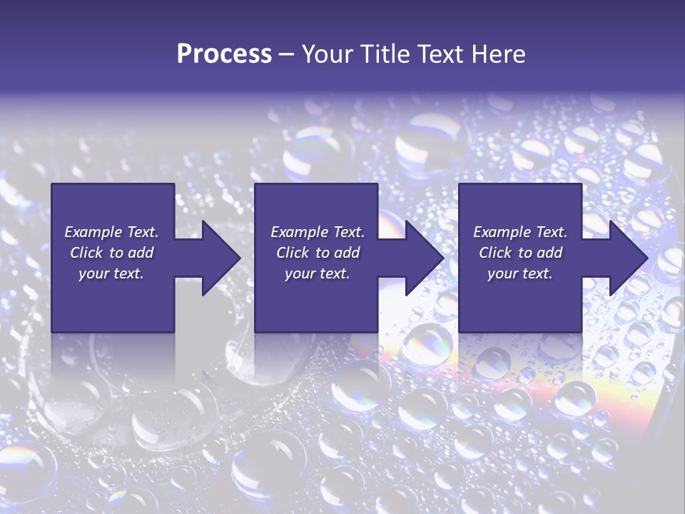Laser Bright Refraction PowerPoint Template