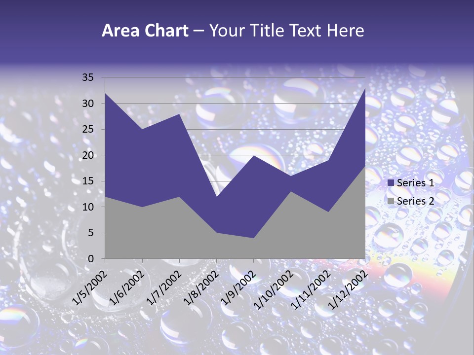 Laser Bright Refraction PowerPoint Template