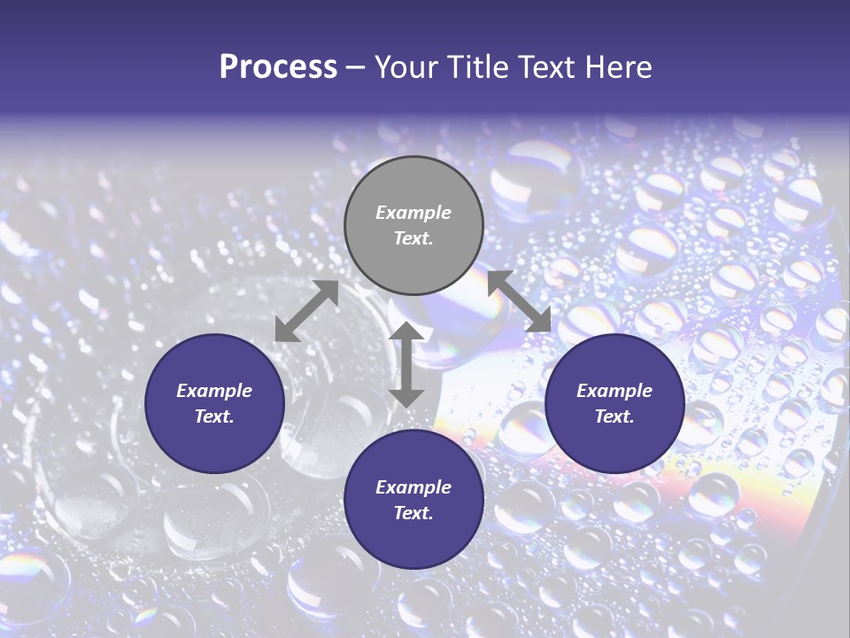 Laser Bright Refraction PowerPoint Template
