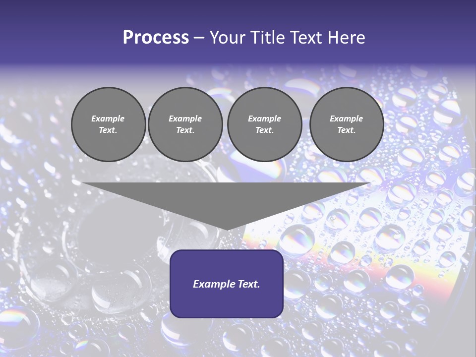 Laser Bright Refraction PowerPoint Template