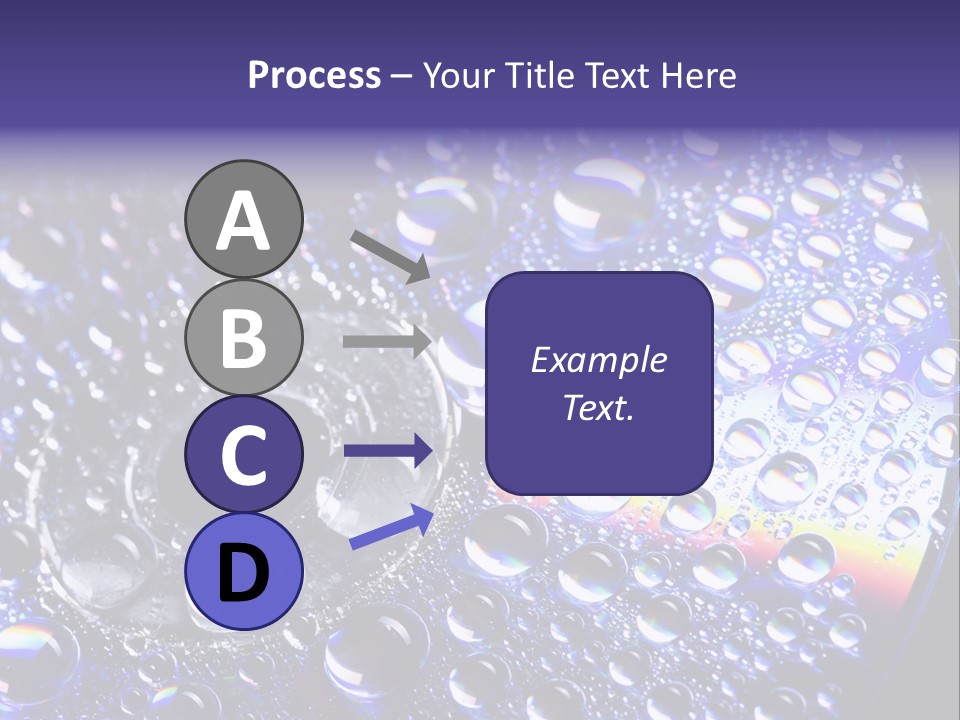Laser Bright Refraction PowerPoint Template