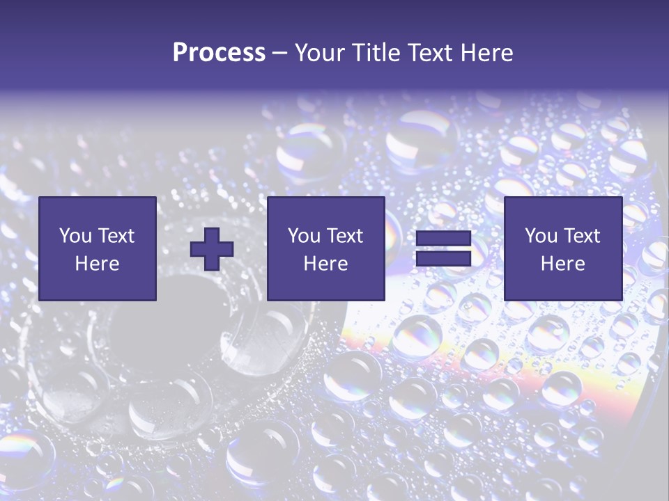 Laser Bright Refraction PowerPoint Template