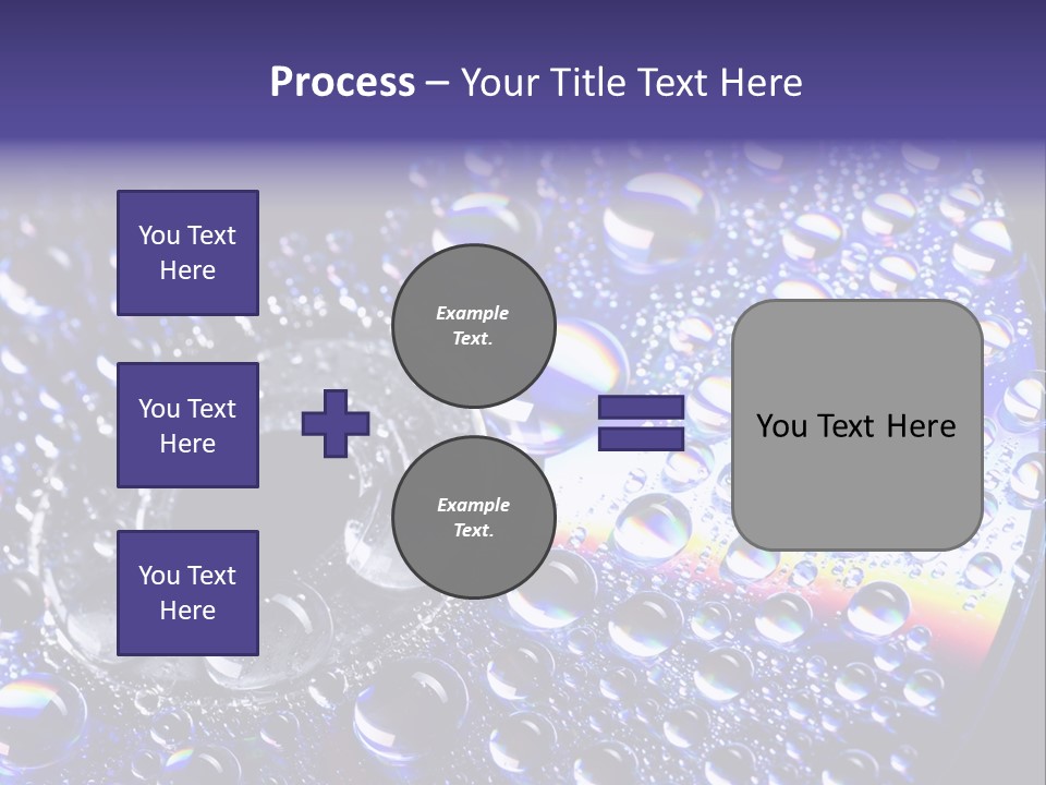 Laser Bright Refraction PowerPoint Template