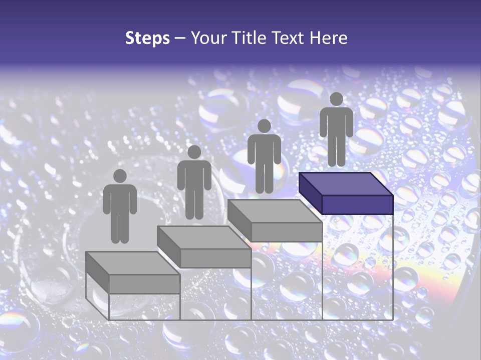 Laser Bright Refraction PowerPoint Template