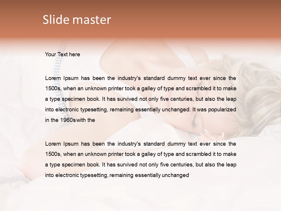 Light Night Relax PowerPoint Template