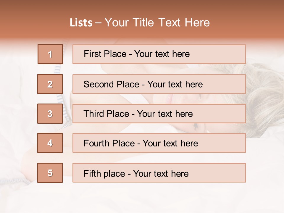 Light Night Relax PowerPoint Template