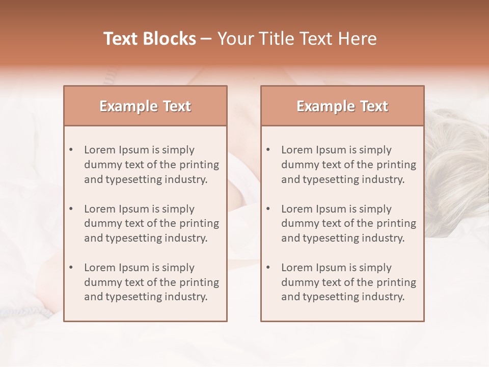 Light Night Relax PowerPoint Template