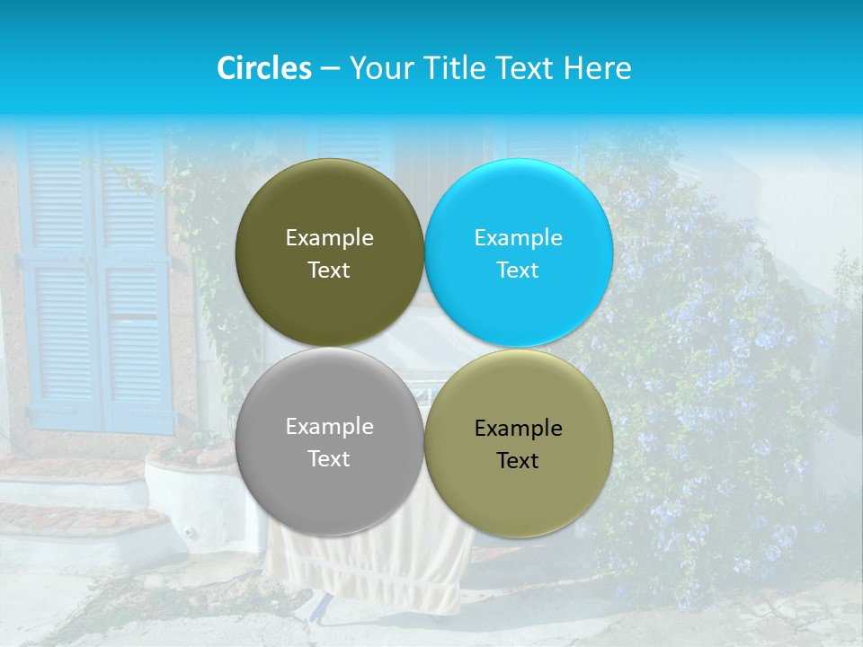 Plant Entries Exterior PowerPoint Template