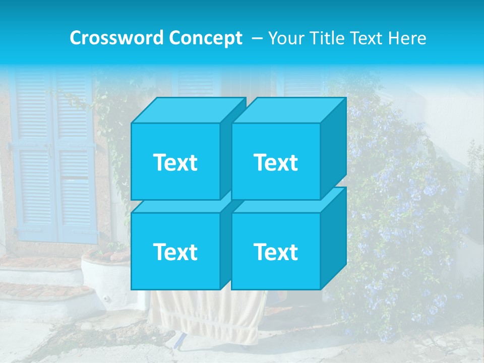 Plant Entries Exterior PowerPoint Template