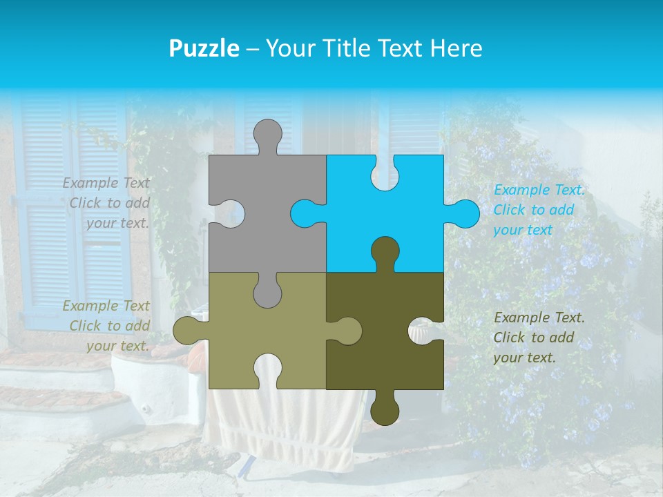 Plant Entries Exterior PowerPoint Template