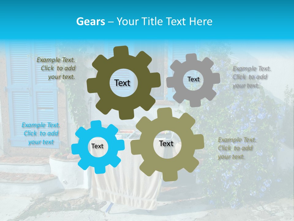 Plant Entries Exterior PowerPoint Template