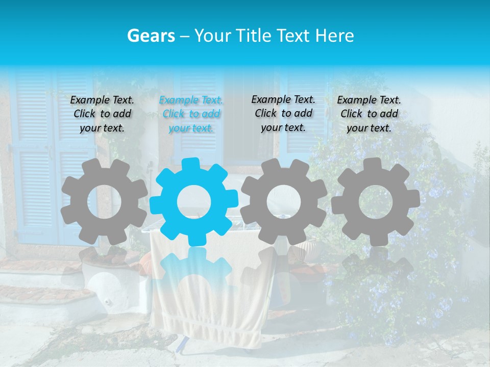 Plant Entries Exterior PowerPoint Template