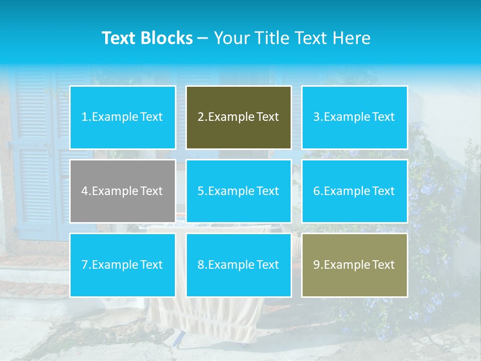 Plant Entries Exterior PowerPoint Template