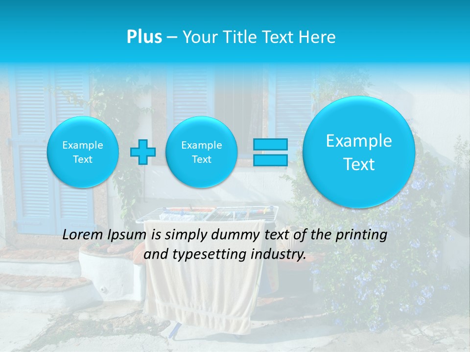 Plant Entries Exterior PowerPoint Template