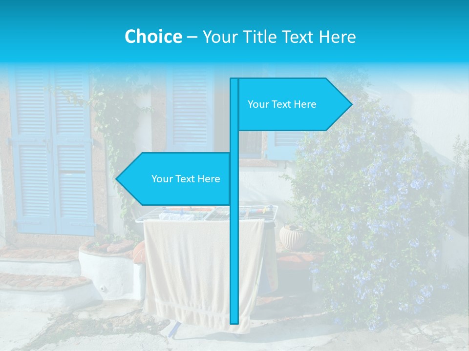 Plant Entries Exterior PowerPoint Template