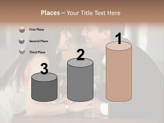 Holding Hands Over Dinner PowerPoint Template