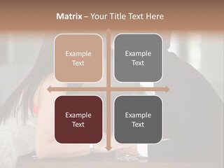 Holding Hands Over Dinner PowerPoint Template