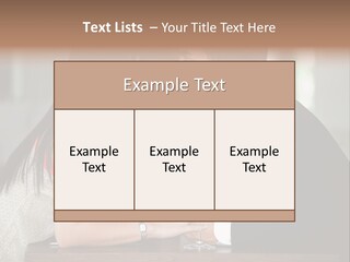 Holding Hands Over Dinner PowerPoint Template