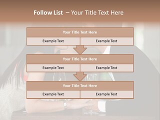 Holding Hands Over Dinner PowerPoint Template