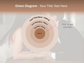 Holding Hands Over Dinner PowerPoint Template