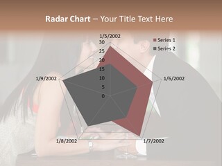 Holding Hands Over Dinner PowerPoint Template