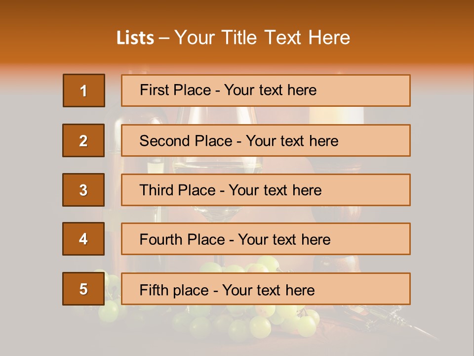 Wine Glass PowerPoint Template