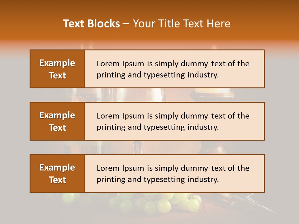 Wine Glass PowerPoint Template