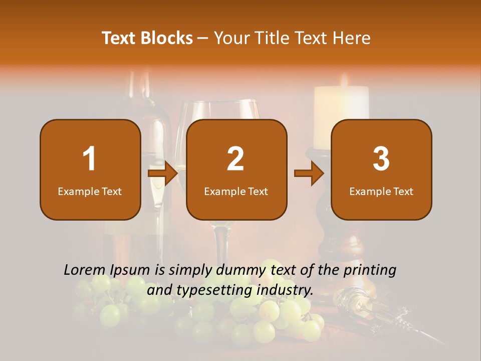 Wine Glass PowerPoint Template