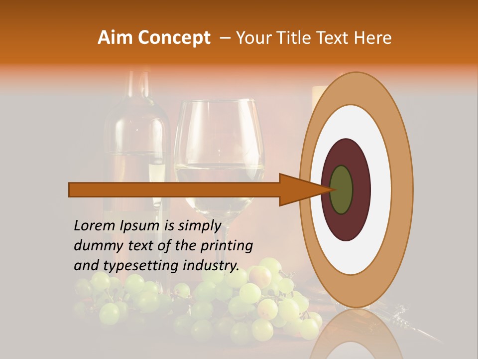 Wine Glass PowerPoint Template