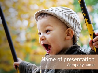 Children And Family PowerPoint Template