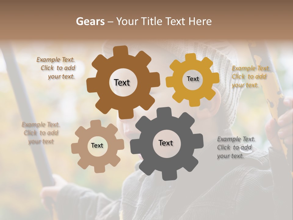 Children And Family PowerPoint Template