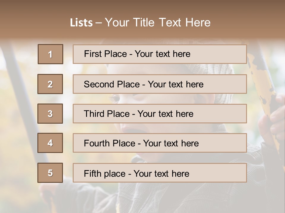 Children And Family PowerPoint Template