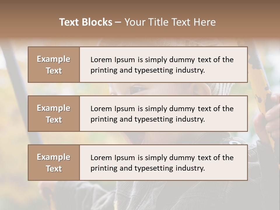 Children And Family PowerPoint Template