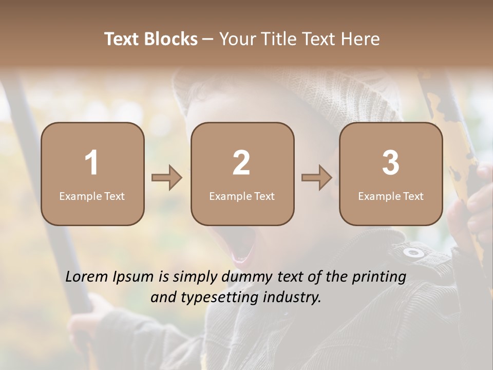 Children And Family PowerPoint Template