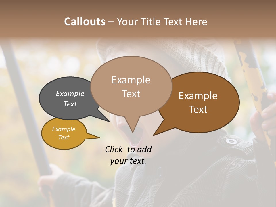 Children And Family PowerPoint Template