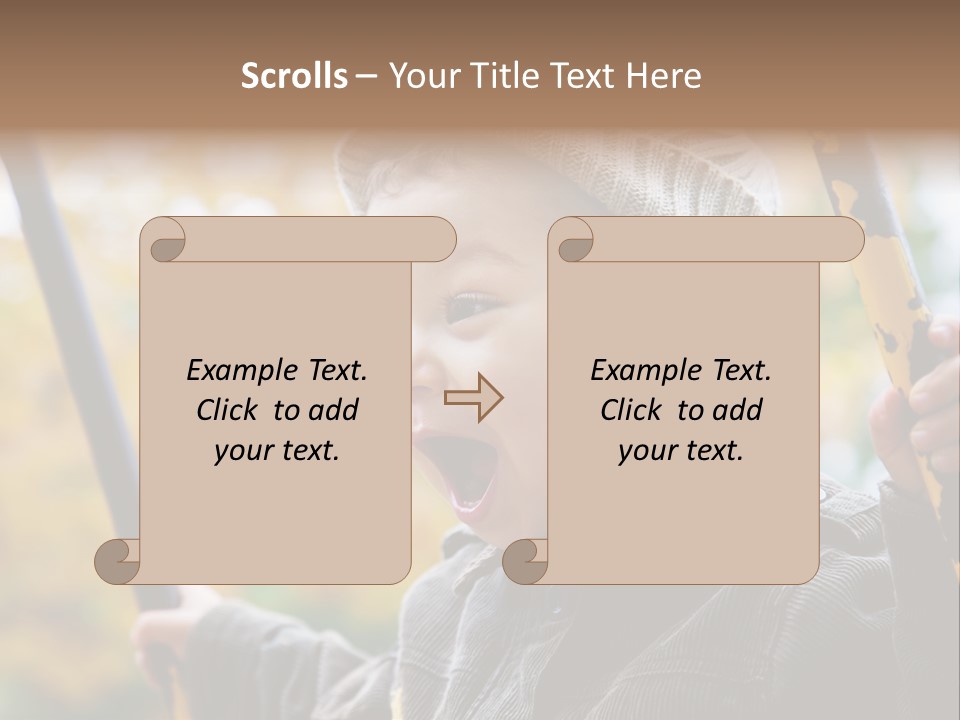 Children And Family PowerPoint Template