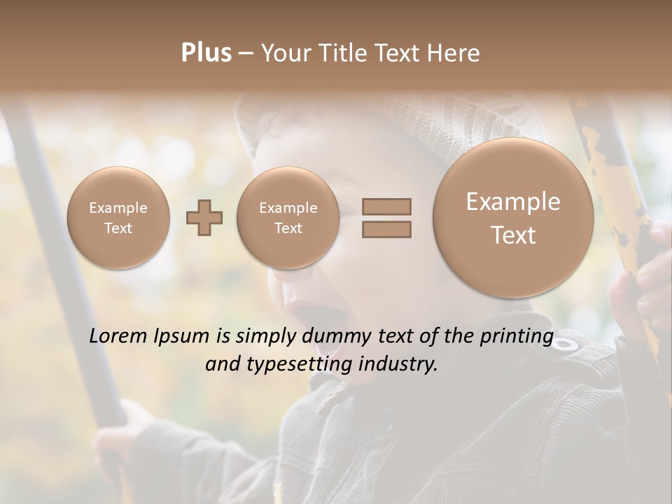 Children And Family PowerPoint Template