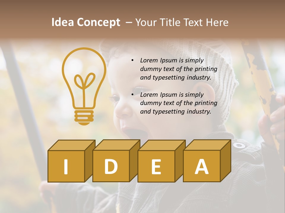 Children And Family PowerPoint Template