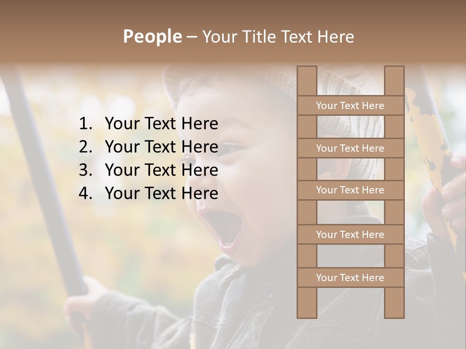 Children And Family PowerPoint Template