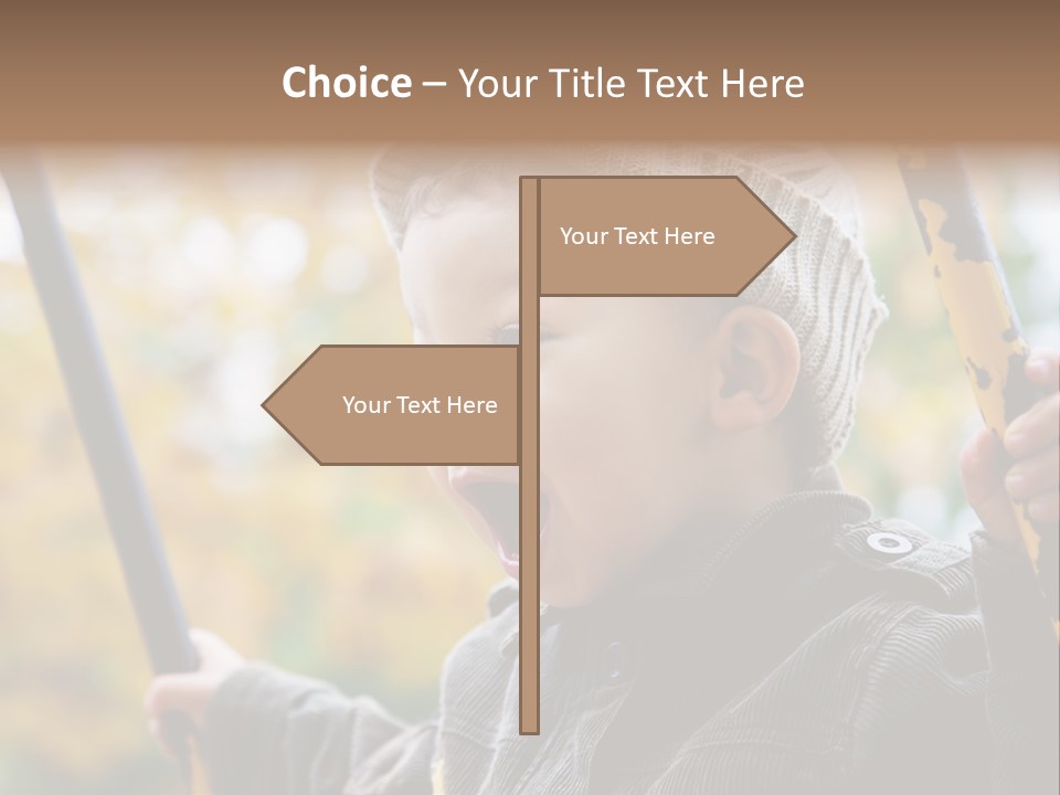 Children And Family PowerPoint Template