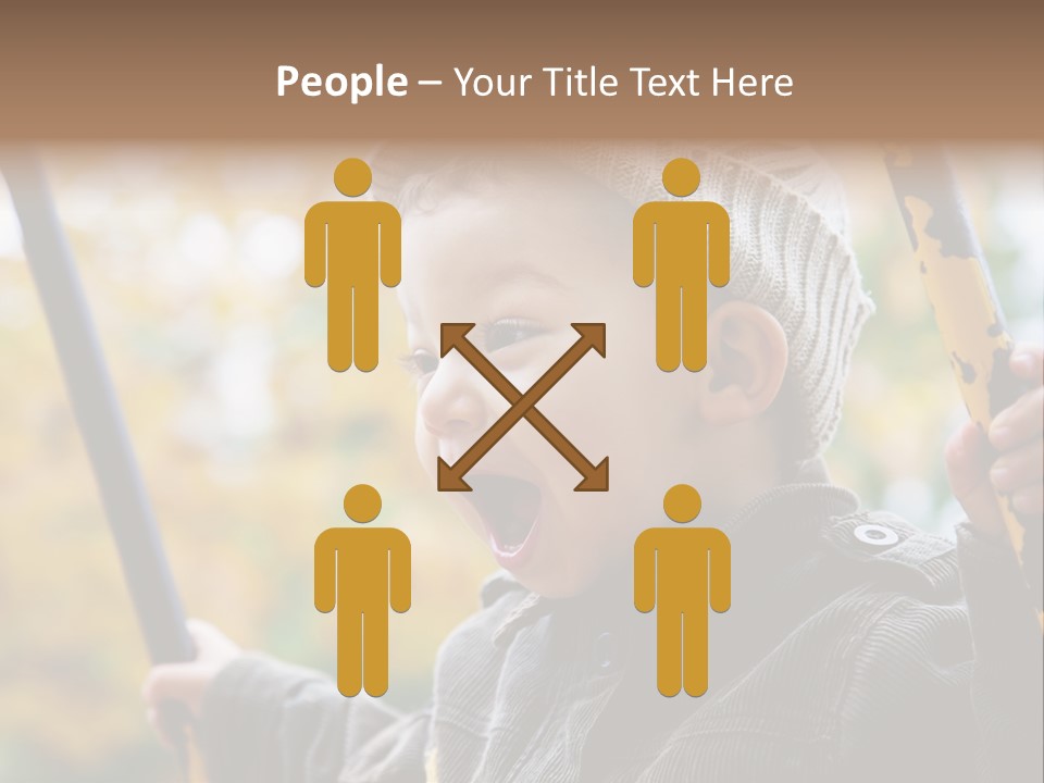 Children And Family PowerPoint Template