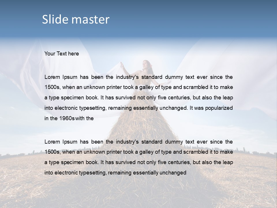 Angels Quotes PowerPoint Template