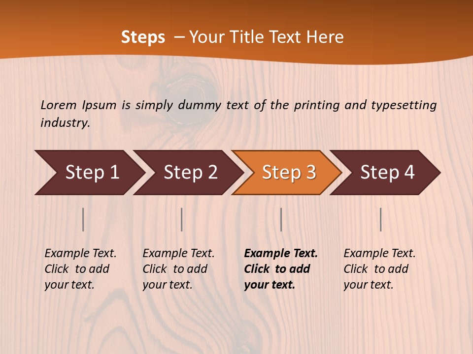 Wood Textures PowerPoint Template