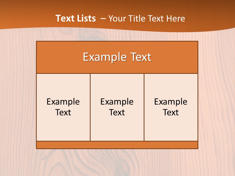 Wood Textures PowerPoint Template